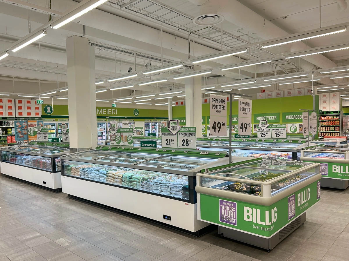 Fulle frysedisker Kiwi Vøyenenga Fulle frysedisker Kiwi Vøyenenga